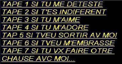 j attent une réponse